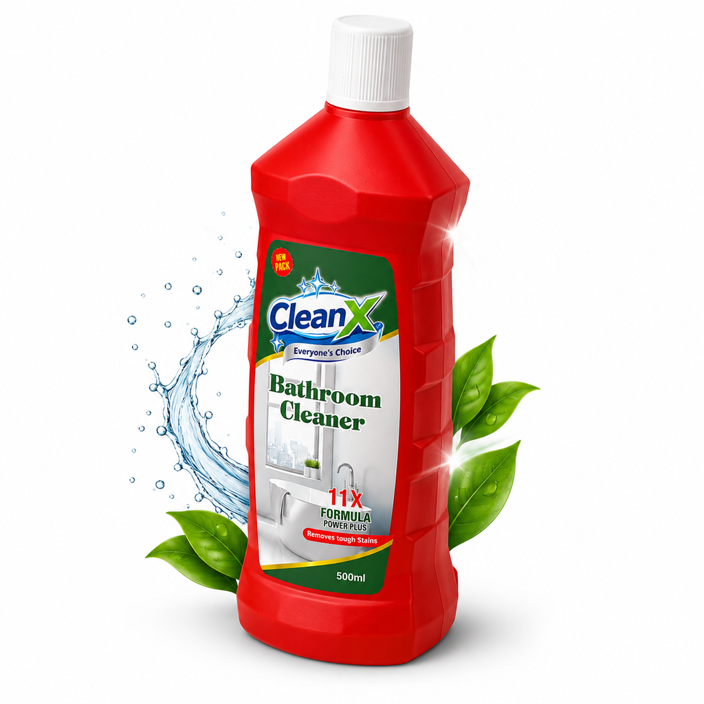 CleanX Bathroom Cleaner | Removes Tough Stains | Fresh Fragrance | 500ml