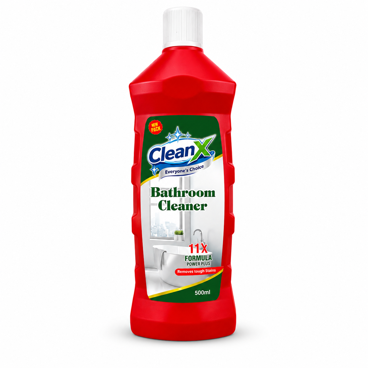 CleanX Bathroom Cleaner | Removes Tough Stains | Fresh Fragrance | 500ml